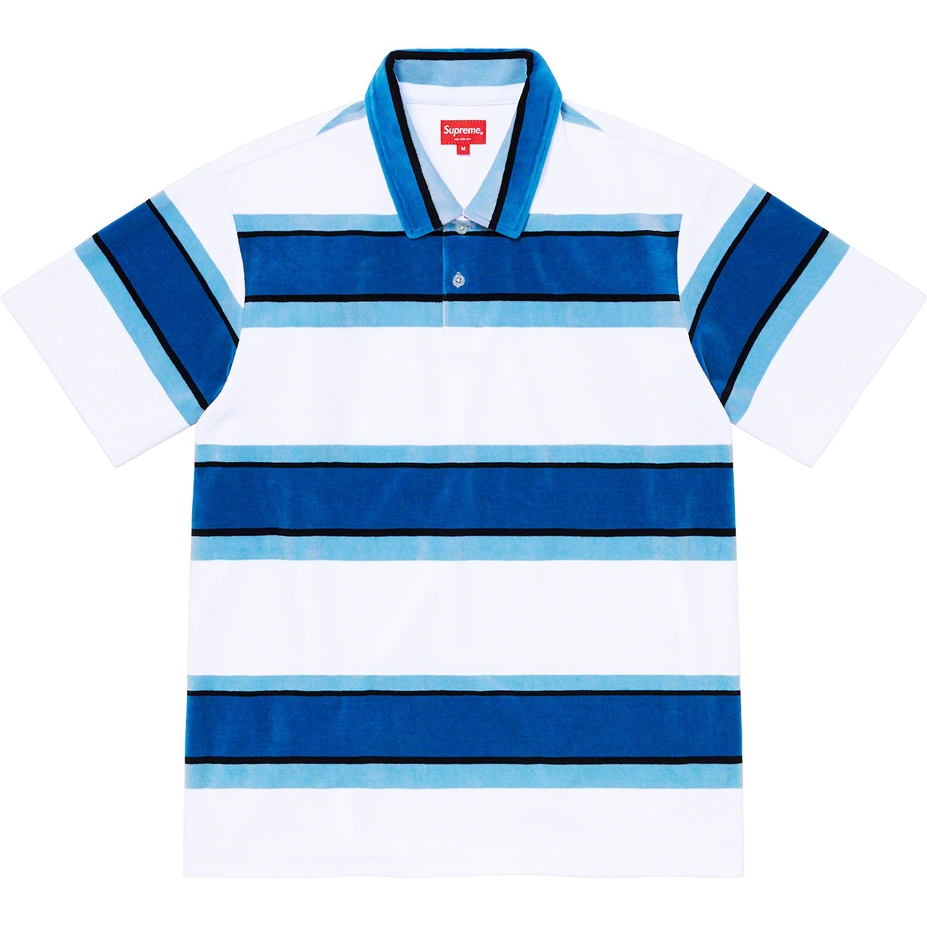 Stripe Velour Polo view 10